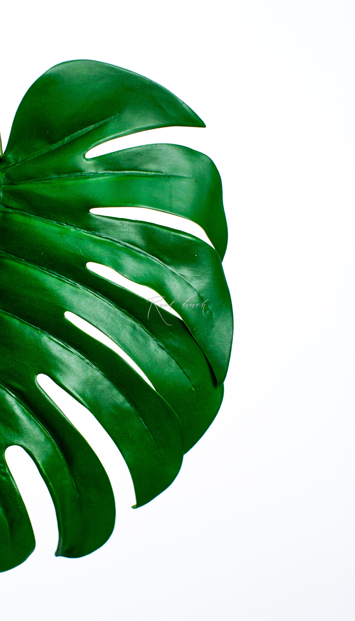Artificial Monstera Leaf 3D big green